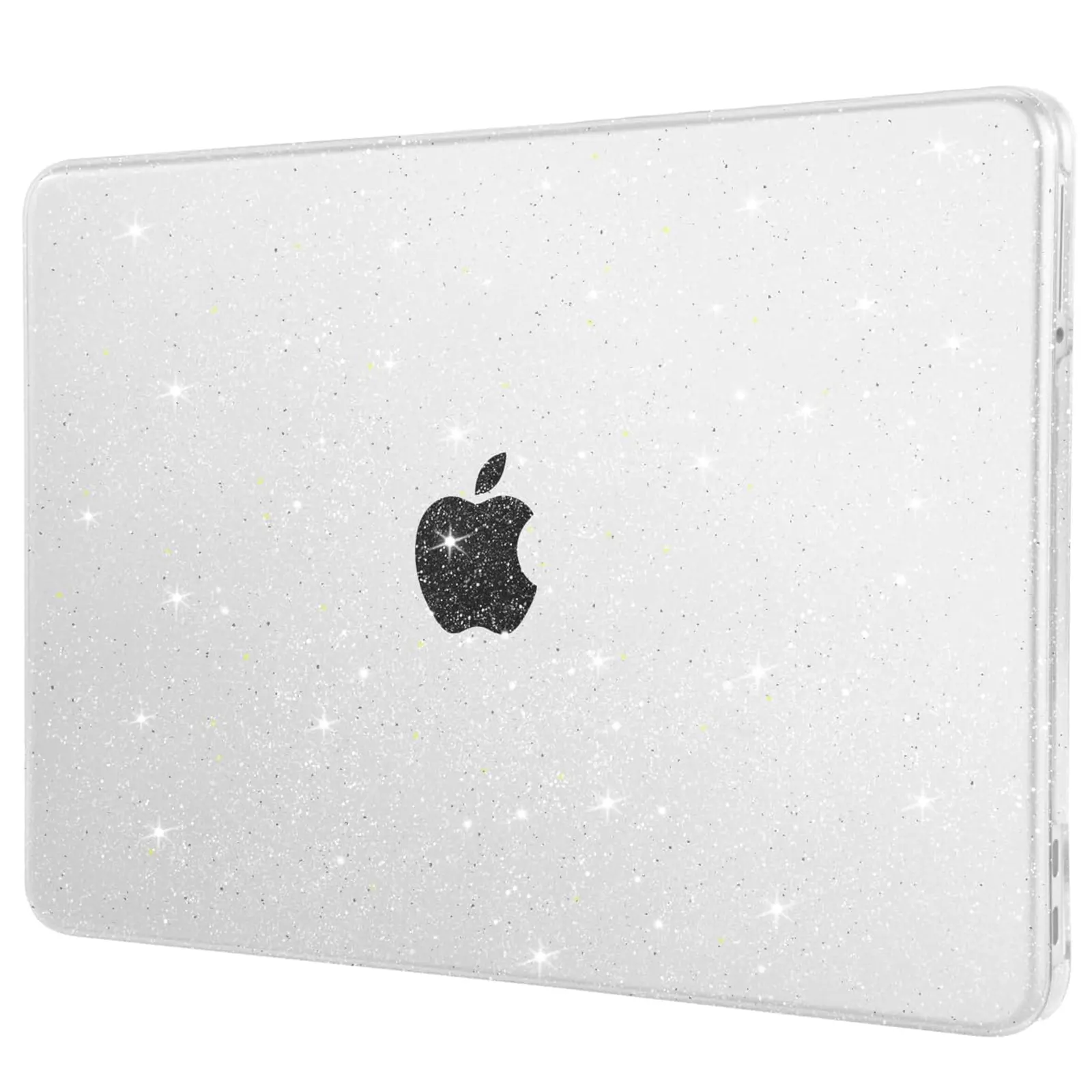 MOSISO Polycarbonate Hard Shell Laptop Case for 13-inch MacBook Neo 2026 Release (Model A3404, A18 Pro Chip) - Glitter Sparkles, Flexible, Water Resistant, Ultra-Thin Protective Cover for School, Commuting Use