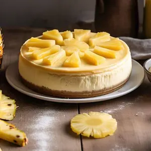 Andy Anand Sugar-Free Pineapple Tres Leches Cake (2.5 lbs) | Sugar-Free & Keto Cake | Local SoCal Bakery