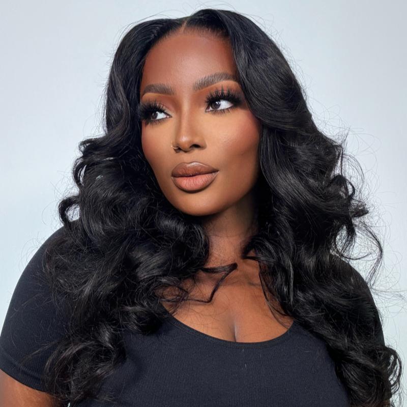 UNice Bye-Bye Knots Glueless 7x5 HD Lace Body Wave Wig With Pre Plucked Hairline 100% Human Hair Beginners Friendly Natural Scalp ##tiktokshopjumpstartsale SpringStatements