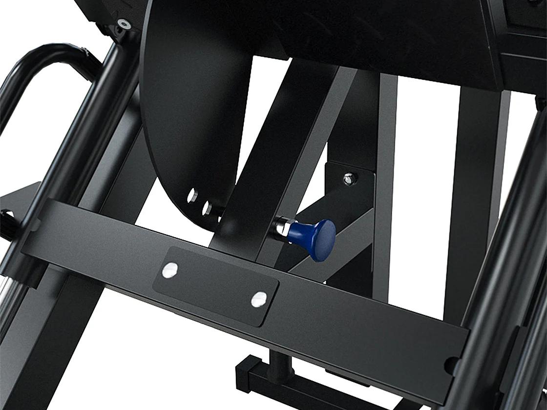 RitFit BLP01 3-In-1 Leg Press And Hack Squat Machine with Steel Foot Pedals and Anti-Slip Patterns home gym hip abduction machines