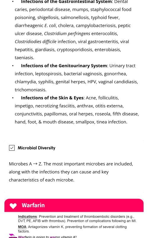 Microbiology - Nursing & Medical Flashcards