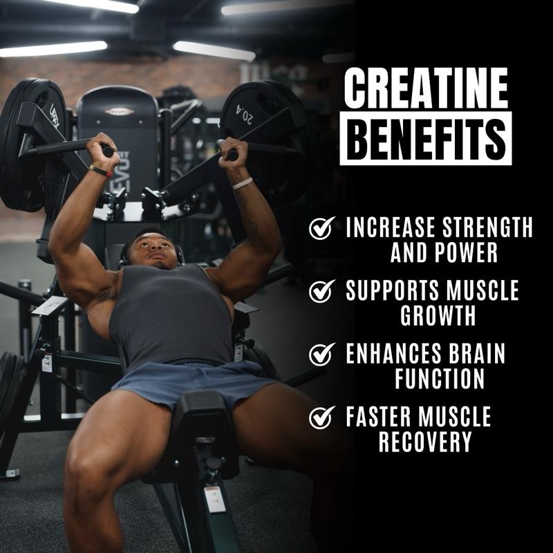 EKKO Creatine Monohydrate - 3rd Party Tested