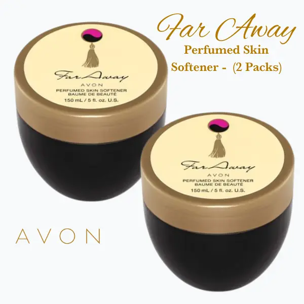 Avon Far Away Perfumed Skin Softener. Set of 2