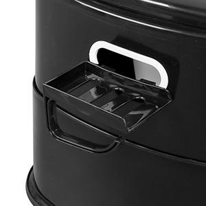 VINGLI Portable Toilet | Indoor Outdoor Commode w/Detachable Inner Bucket & Removable Paper Holder, Lightweight & Compact for Camping, Boat, Van, Emergency Use