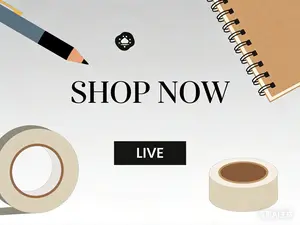 Mixed Box Live Only (Notebooks, Planners, Memo Pads  Bags Keychains  Journal Budget Kit etc.)