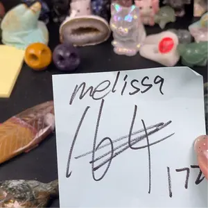 [Quick sale] Semi-finished Non-natural Crystal Melissa 172