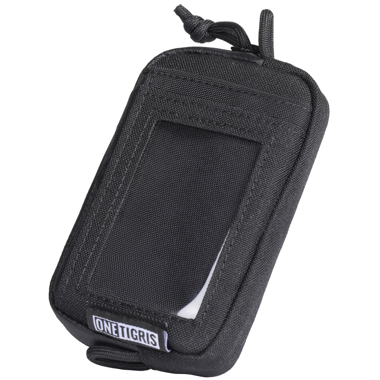 ONETIGRIS Outdoor & Hiking Front Pocket Wallet with  Zippers Small Coin Purse Tactical Wallet Nylon Minimalist Wallet  for Men & Women