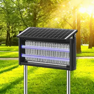 mosquito terminator The new solar outdoor mosquito-killing lamp saves electricity and worry-free. It can be protected at any time in the countryside, courtyards, camping, fishing, and picnics. The most romantic gift to protect your family