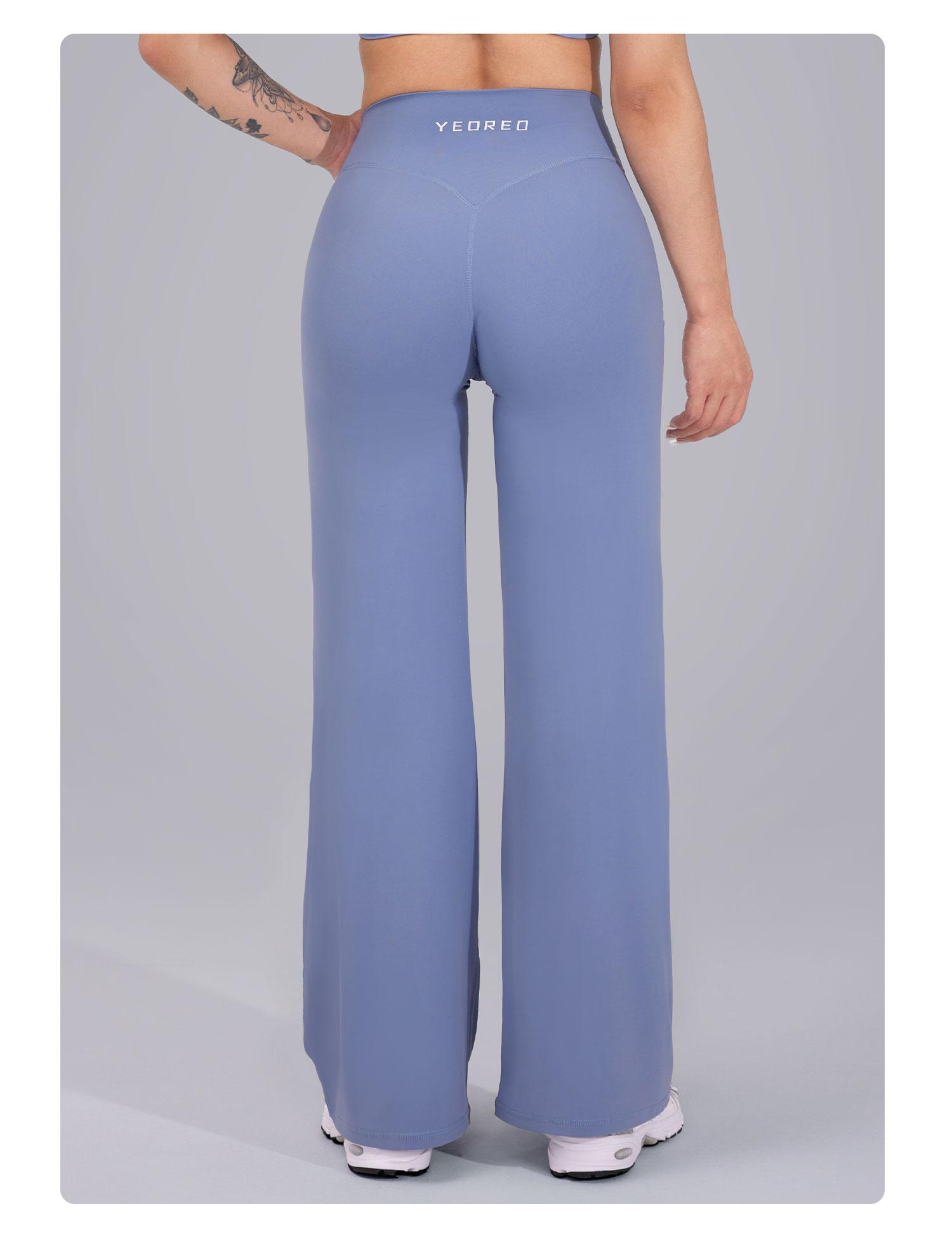 YEOREO High Waist Straight Leg Leggings Women No Front Seam Workout Yoga Pant Seamless Gym Wear flattering Confort Able Pants Activewear Bottoms Sweatpants mothersdaygift summervibes Gym Tights Clothes