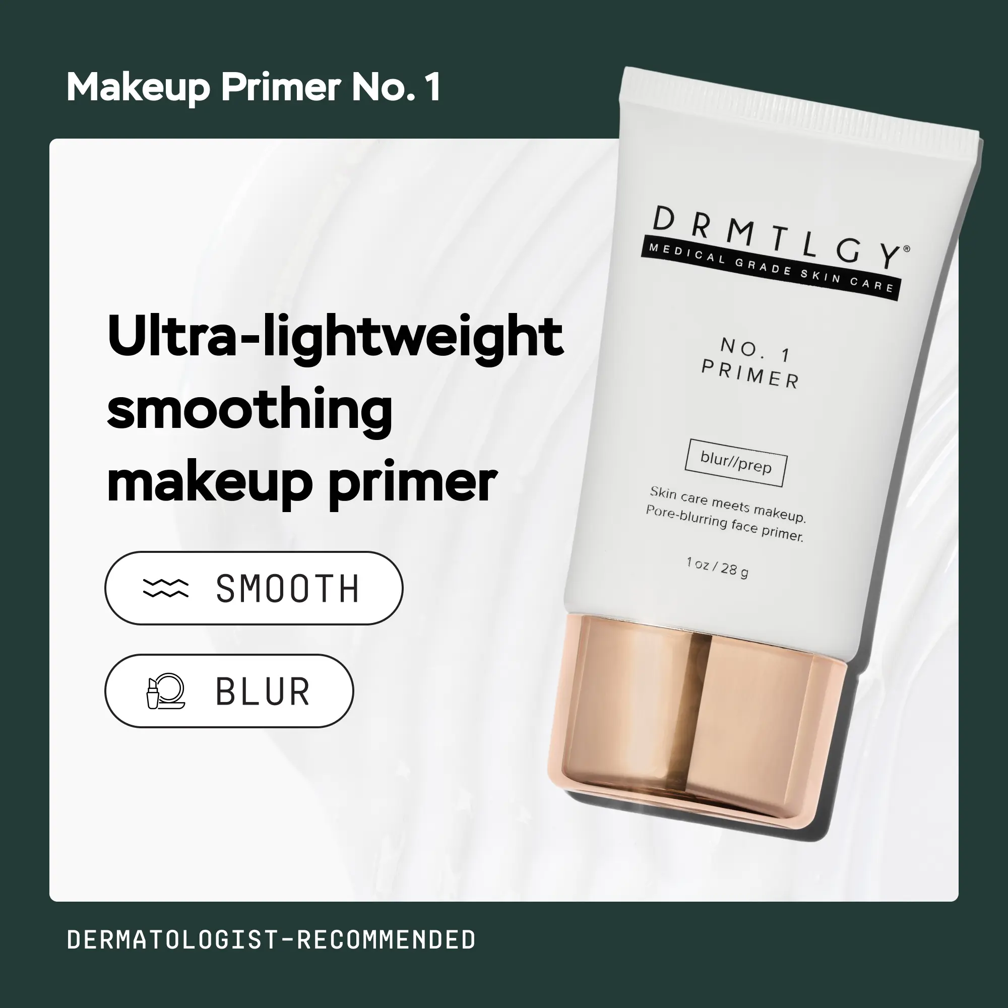 DRMTLGY Makeup Primer No. 1, 1 oz Prep Makeup