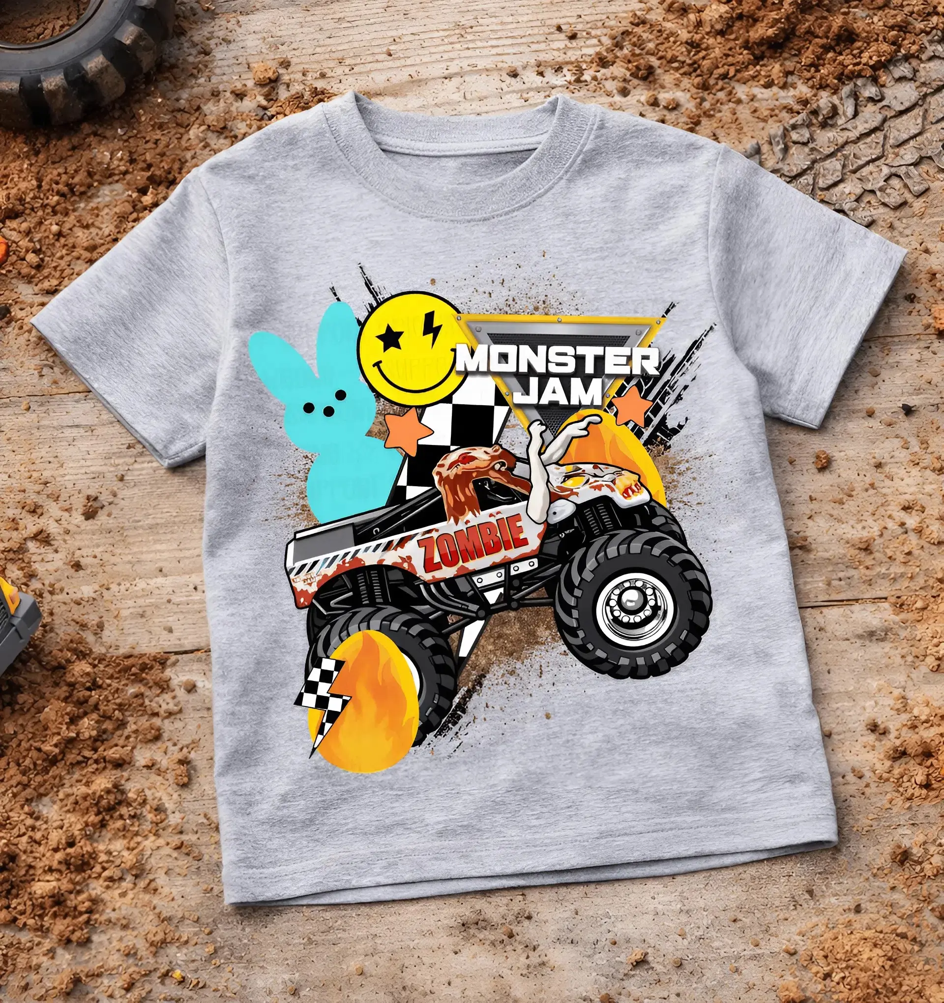 Easter Monster jam Zombie Youth and Adult T-shirt, Easter monster jam T-shirt, Easter day shirt, Racing Events, Monster Jam shirt, Monster Truck shirt, Off-Road Motorsports Tee, Monster Truck Fan Gift, Youth clothing, summer outfit, Racing Fan Gift