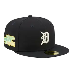 New Era 59Fifty Detroit Tigers Citrus Pop Fitted Hat Navy/Green