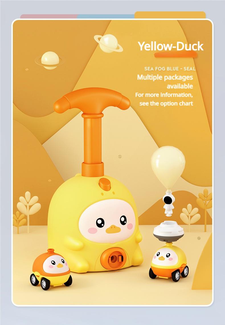 Children's Balloon car,early education and intelligence,Animal aerodynamic balloon car, pressing car interactive toy,flying balloon toy Boost imagination, sharpen focus, & build hands-on skills And it also helps to exercise the child's body.