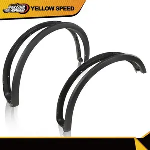 4Pcs Fender Flares Factory Style Textured Black Fit For 2018-2020 Ford F-150