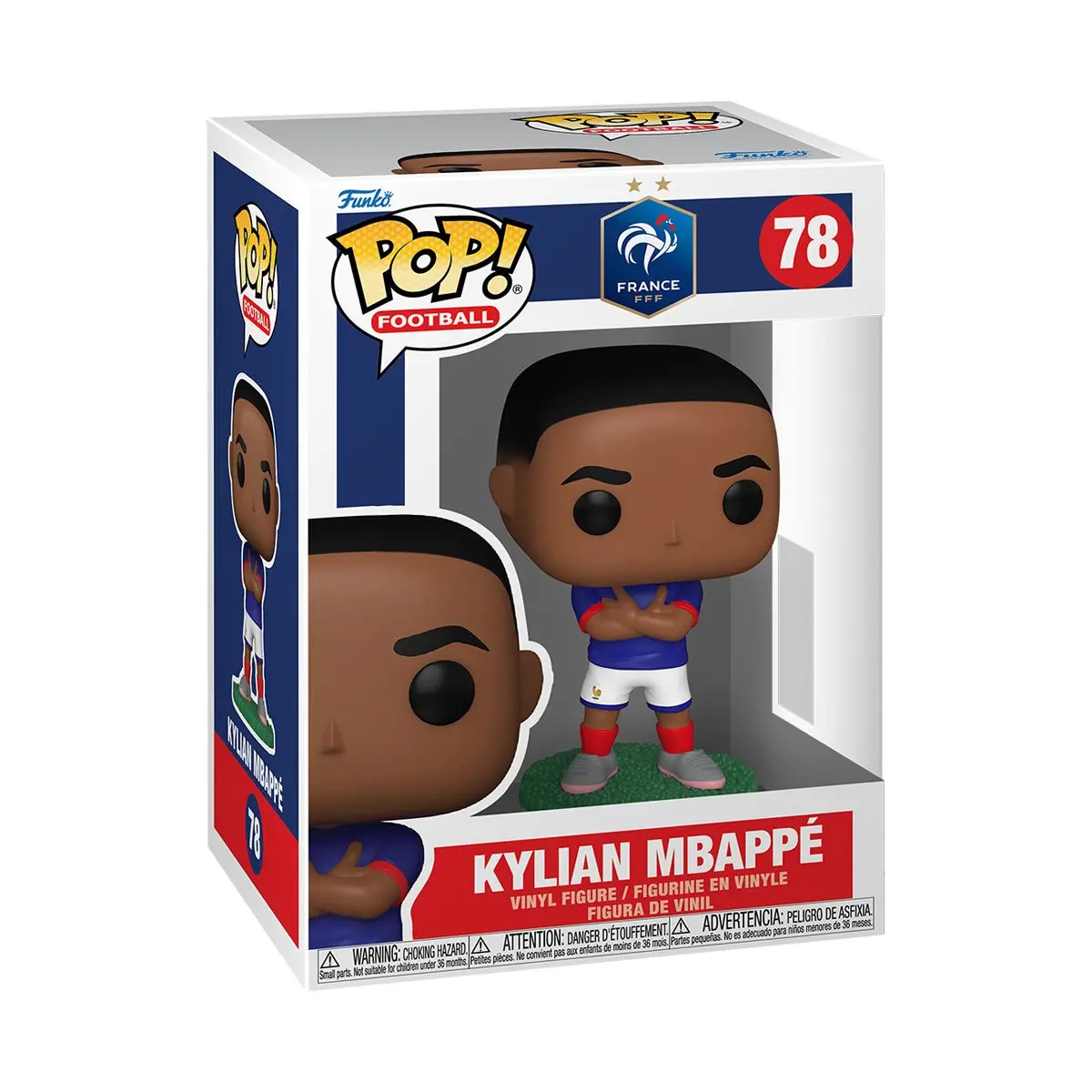 Football World Cup 2026 France Kylian Mbappe 78 Funko Vinyl Figure