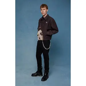 Pacsun Men's Bryce Stacked Skinny Jeans Stretch Black