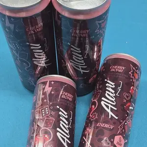 Alani Nu Energy Drink | Cherry Bomb | 4 PACK | 12 fl. ounces | 200mg of Caffeine | 4 PACK |