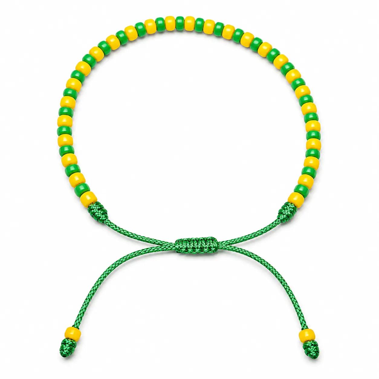 Ilde Bracelet Santeria Adjustable Beaded Thread Bracelet Yoruba Orisha Spiritual Pulsera de Santo Religious Protection Jewelry