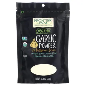 Frontier Co-op Organic Garlic Powder, 7.76 oz (220 g)
