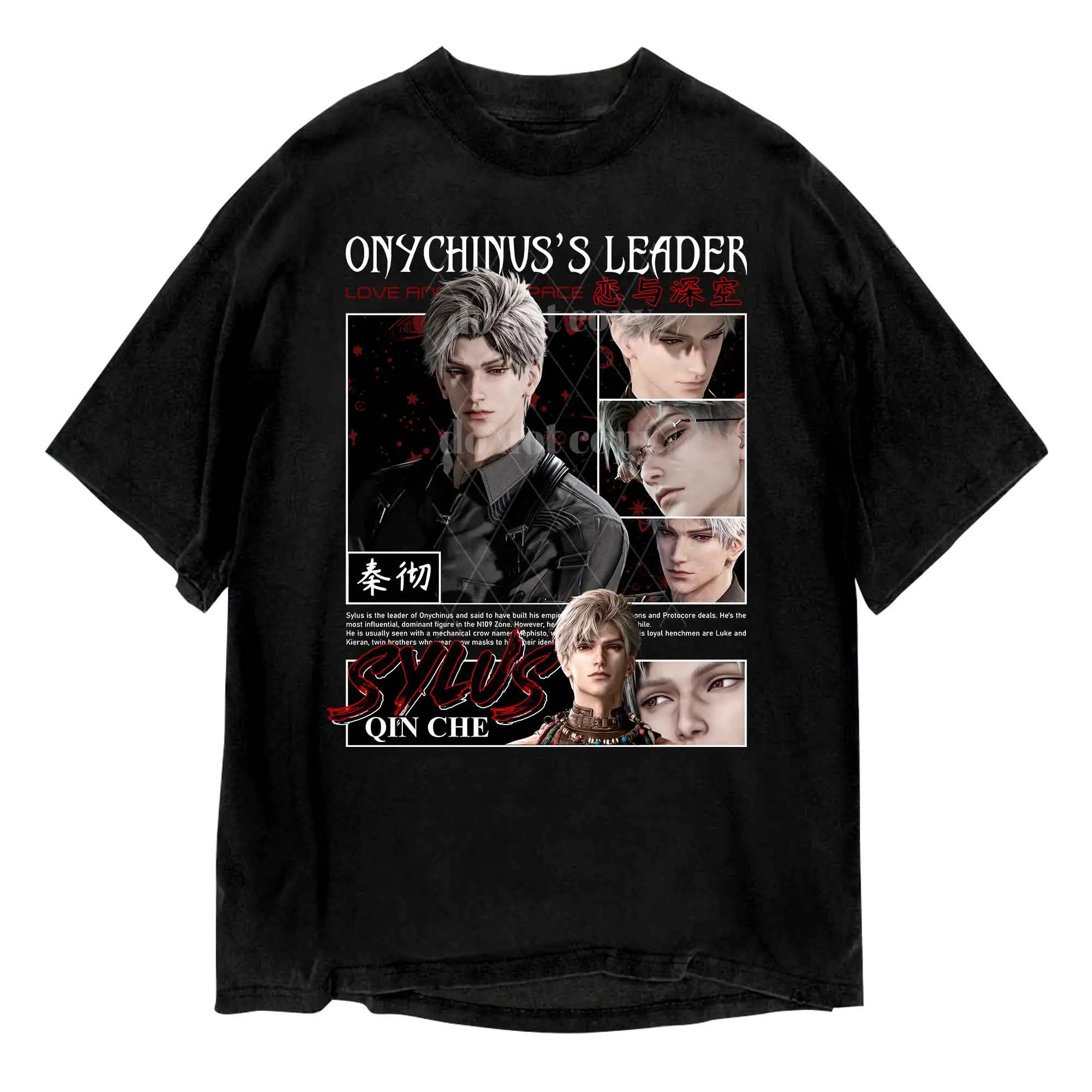 Sylus Xavier Zayne Liam Caleb Girl Dinner Love and Deepspace Retro T-Shirt Sweatshirt Hoodie Fabric Menswear