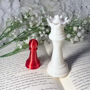 3d Printed Chess Pieces Twilight Inspired Decor
