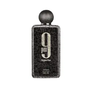 Afnan 9 PM Night Out Unisex Extrait de Parfum, 100ml (3.4 oz)
