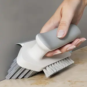 Magic Window Groove Cleaning Brush Tools Set, 3PCS Mixed Window Track Cleaner for Sliding Door Track, Window Slides Gaps, Tile Lines, Shutter and Car Vents