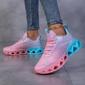 2026 Outdoor Fashion Item,Support Running Women’s Shoes for Women ,Personalized dual tone gradient color, water ripple pattern,Sneaker Inspired Women‘s Fashion Casual Shoes,Women‘s Statement Patchwork Design Sneakers