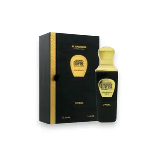 Al Haramain | Empire Ombre | Unisex Fragrance | 100 ML 3.4 OZ | Eau De Parfum | Almond - Rose & Oud