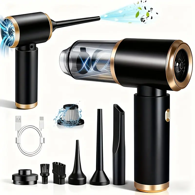 Powerful Handheld Wireless Vacuum Cleaner, with Strong Suction for Home | Car | Desktop Cleaning, Car Detailing Accessories, Cleaning Supplies