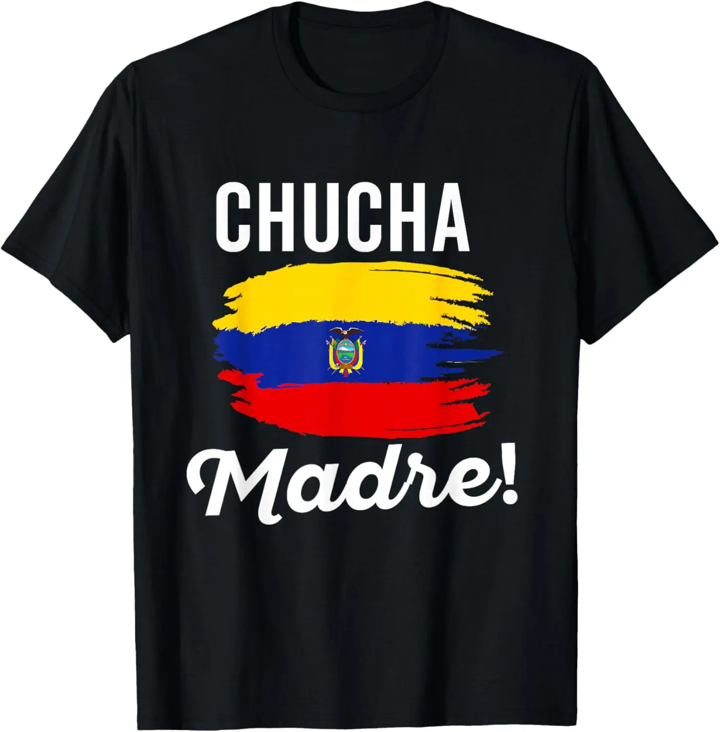 Ecuador Ecuadorian Flag Camiseta Women Men Pride Slang Jerga T-Shirt Pure Cotton Graphic Tees Menswear Top: Gifts for Men & Women