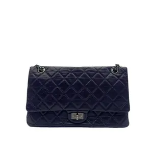 Pre-owned CHANEL france Crossbody Bags medium purple 2.55 chain bag H07994