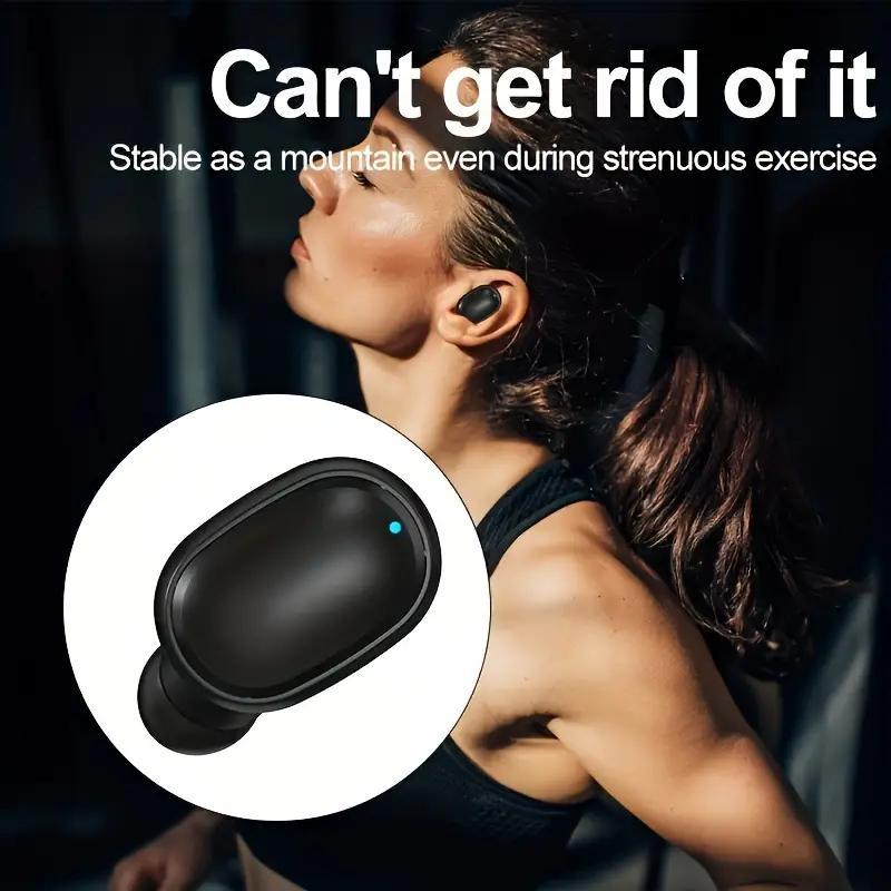 A6S TWS Wireless Bluetooth Headset With Digital Display Earphone Bluetooth Sport In Ear Earbuds Headset with Mic for IOS & Android