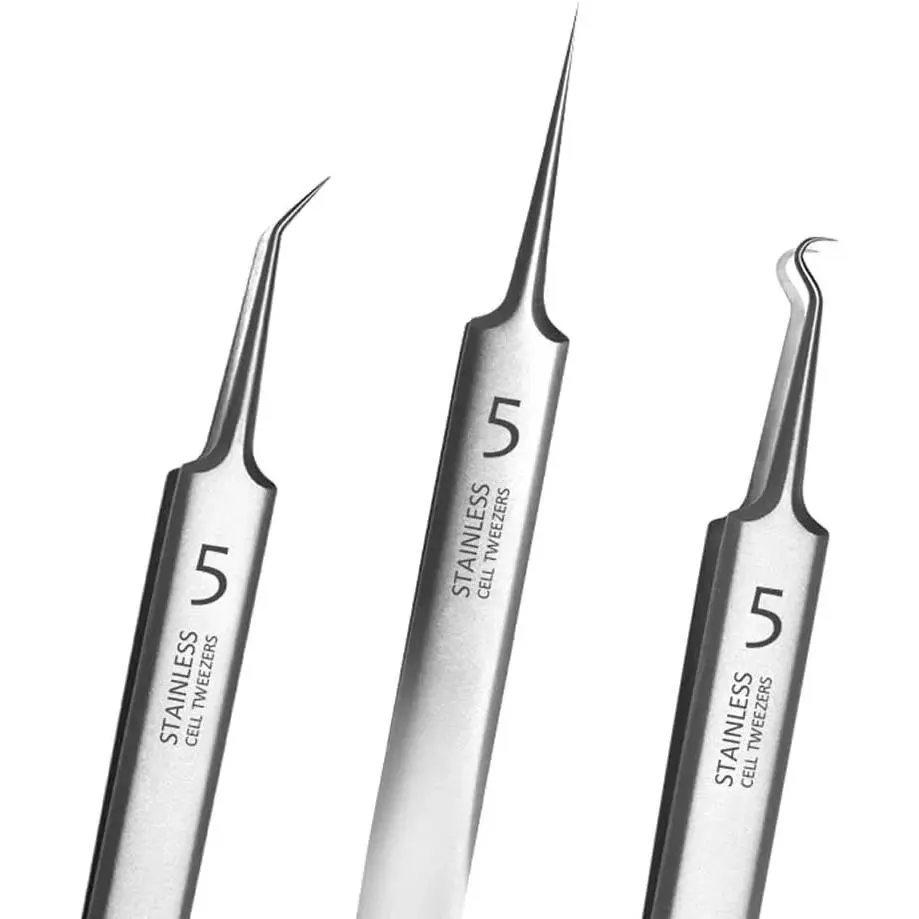 Professional Blackhead Remover Pore Extractor Set - Precision Stainless Steel Beauty Tools for Acne Extraction, Deep Cleansing, All Skin Types, Facial Cleaning & Self Care Gift Idea, Facial Cleaning Tool, Self Care Tools
