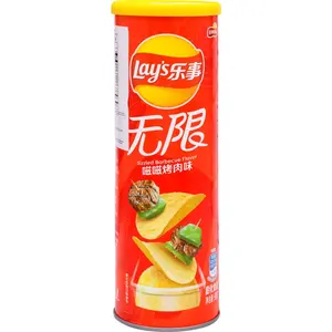 Lay’s Stax Potato Chips – Sizzled Barbecue 90g