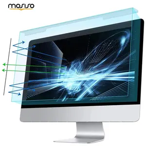 MOSISO Blue Light Blocking Screen Protector for Monitor 19-32 Inch Anti UV Anti Glare Eye Protection Filter Film for 16:9 PC Computer Desktop Display Privacy Light Filter for Office Gaming