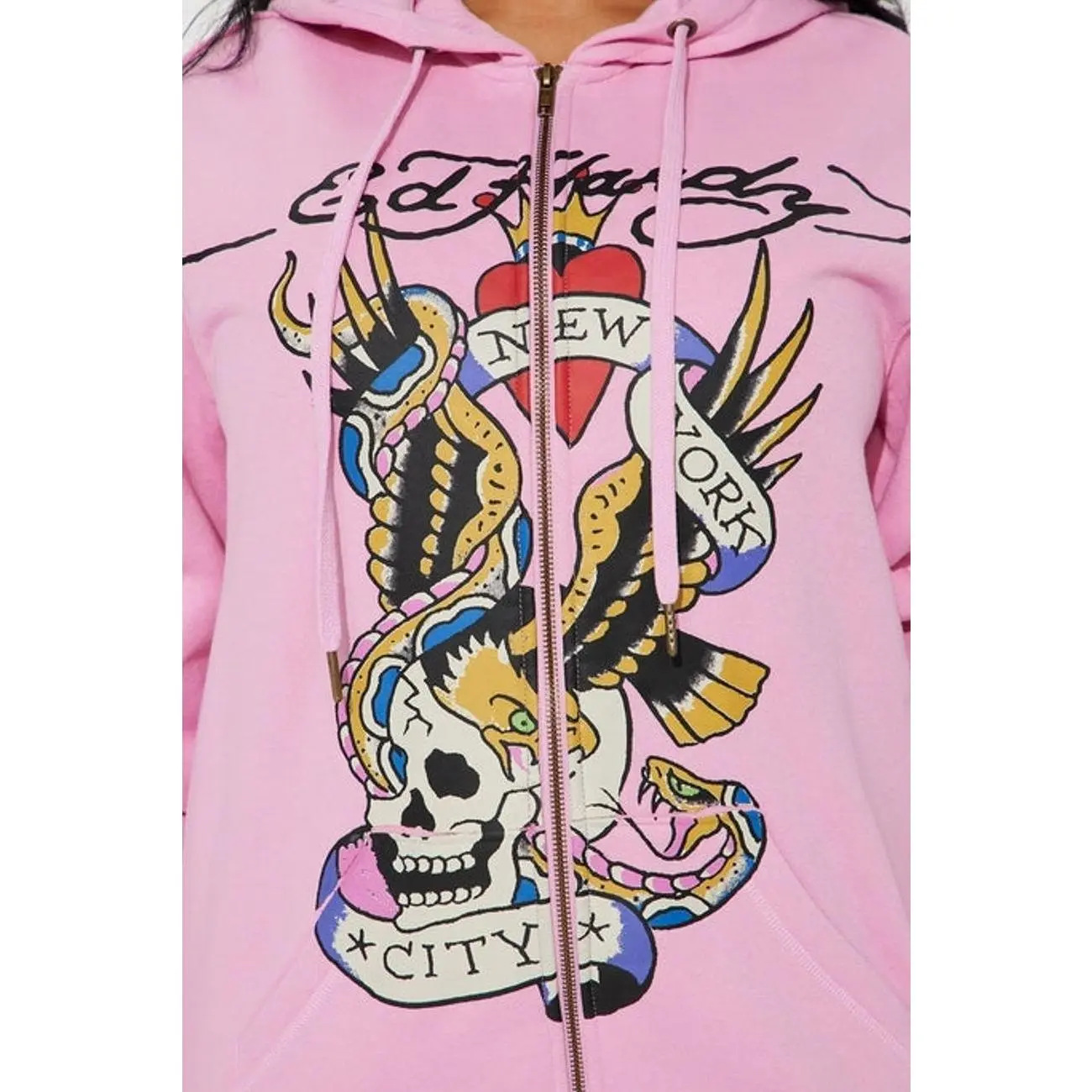 Ed Hardy NYC Skirt Set - Pink 1 - TikTok Shop
