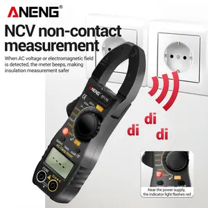 ANENG ST170 Digital Clamp Meter 1999 Counts Digital Multimeter Ac/Dc Voltage Tester Car Amp Hz Capacitance Ncv Ohm Diode Tester