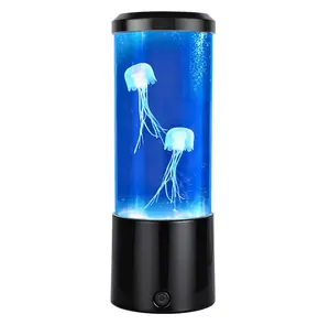 7 Color Jellyfish Lamp, Quiet Jelly Fish Night Light,Aquariums Suitable for Creating a Relaxing Atmosphere, Birthday or Holiday Gifts Suitable for Children, Teenagers, Adults or Women,Easter Gift