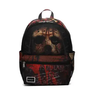 Wondapop Warner Brothers Friday The 13th Jason 13" Deluxe Nylon Mini Backpack