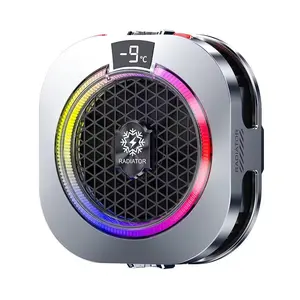 Bluewow TH16 PRO Magnetic Phone Cooler with RGB Light, Clip Design, Compatible with iPhone 15/16 & Samsung