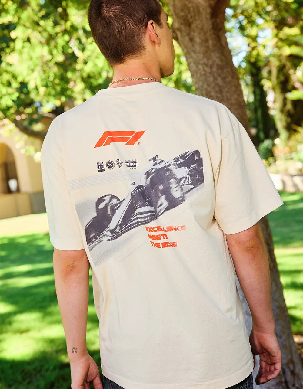 FORMULA 1 Excellence Mens Boxy Tee