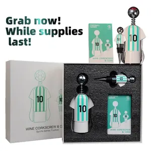 Messi No. 10 Jersey Inspired Limited Edition Football Bottle Opener & Stopper 2026 World Cup Durable Zinc Alloy Ergonomic Gift for Fans