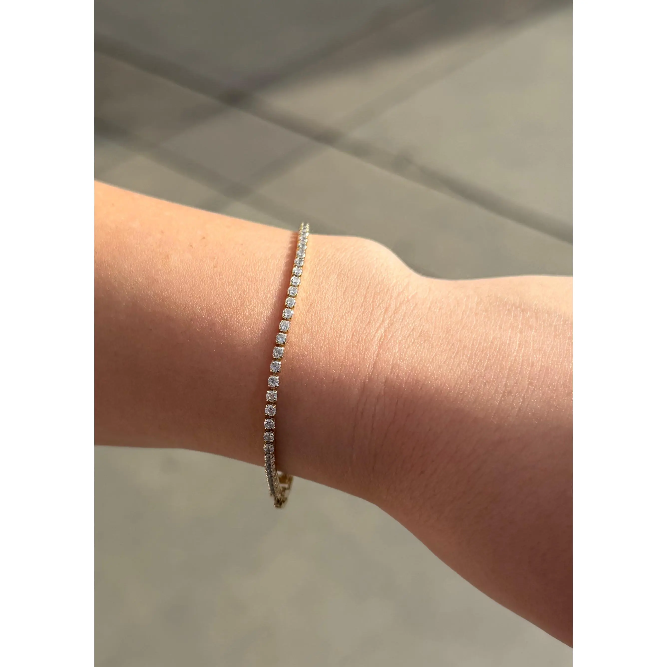 Classy Tennis Bracelet