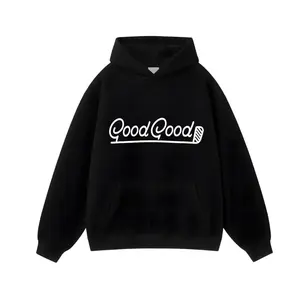 Good Good Golf Elite Fleece Hoodie for Men Soft Warm Cozy Pullover Sweatshirt with Kangaroo Pocket Oversized Fit Casual Streetwear Top for Golfing Walking or Everyday Wear