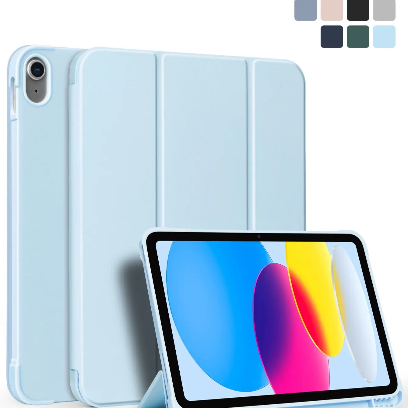 iPad Side Pen Slot Anti-Drop Case, Protective Cover for iPad, Durable and Shockproof Design, Perfect Fit for Tablet Accessories