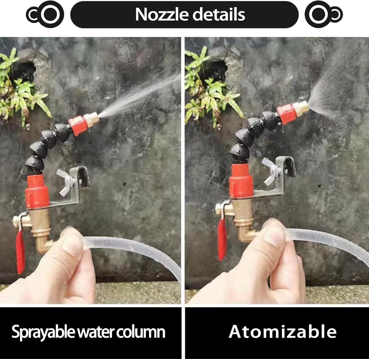 1 Pcs Dust Remover Water Sprayer for Cutting Machine, Cutting Machine Misting System Water Sprayer, Universal Dust Remover System Nozzle, Coolant Misting