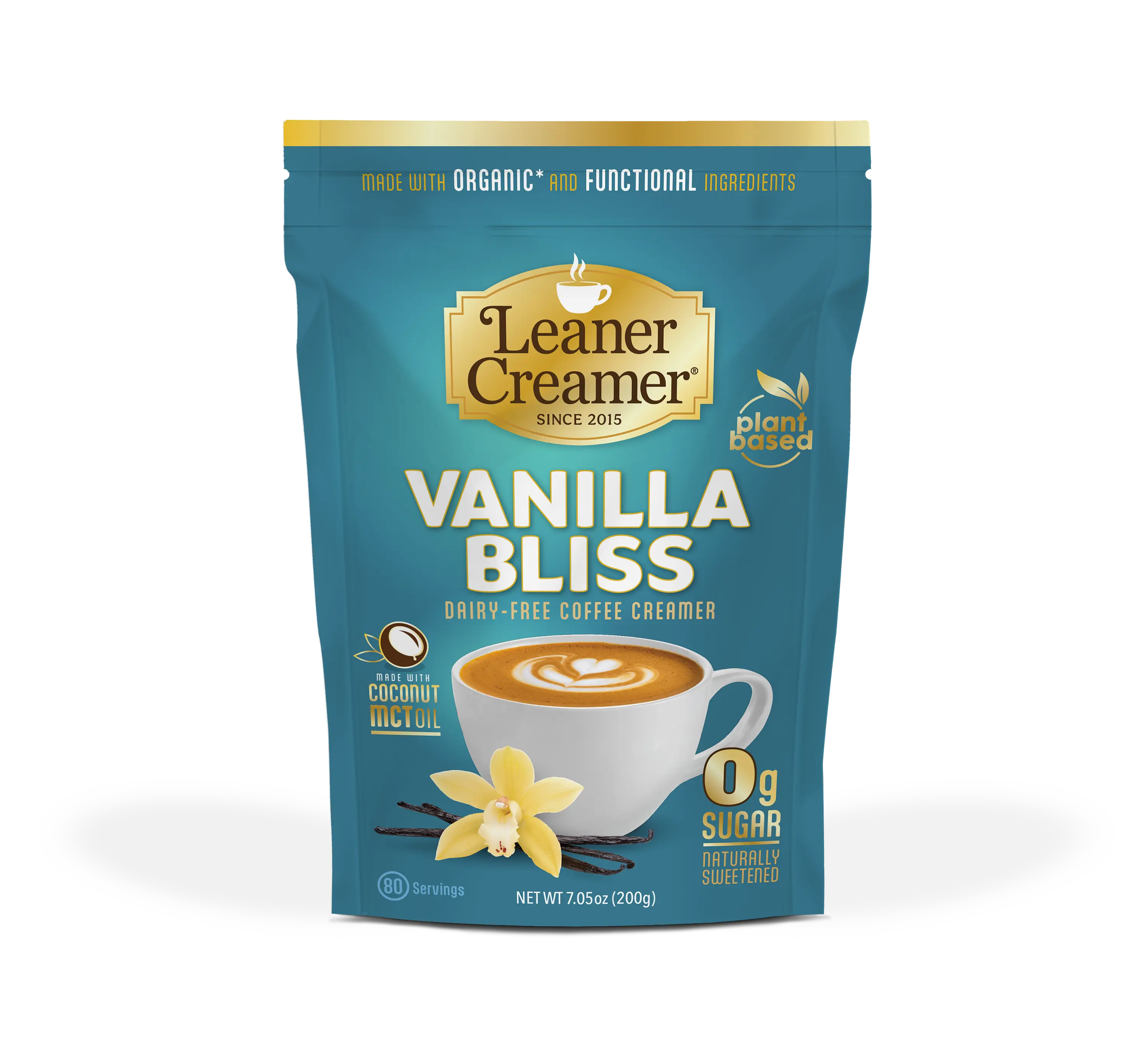 Sweetened on Purpose: Vanilla Bliss, Plant Based Coffee Creamer