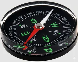 Camping Pocket Compass Durable Compact Outdoor Navigation Tool for Hiking & Adventure