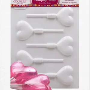5-Cavity Heart Shaped Candy Mold (1 Count)